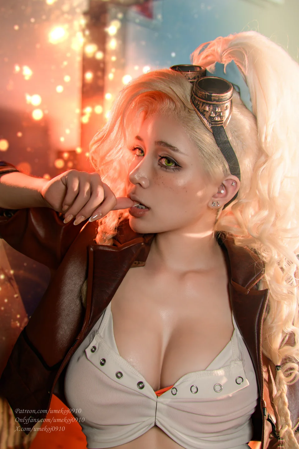 Umeko_J - Gemma (Monster Hunter) [94P-895MB] tg@simisebaisi 【丝足阁】009.webp
